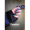 Osesshia Semi Cured Gel Nail Strips, 20 pcs Nail Wraps, Glaze Gel Nail Stickers, Salon Quality French Manicure, Full Decal Gel Polish Strips, Long Lasting SCG, Easy on, UV Required (Little Mermaid)