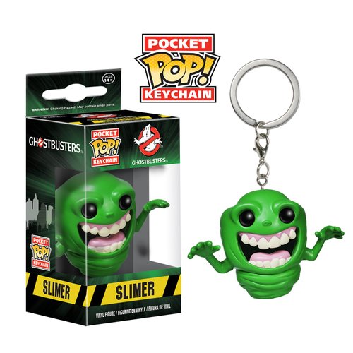 Funko POP Keychain: Ghostbusters Action Figure, Slimer