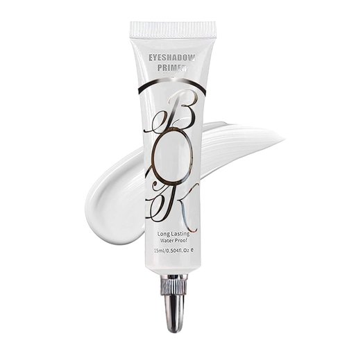 MAEPEOR Matte Eyeshadow Primer 6 Colors Prevent Oily Lids and Creasing Eye Primer Base Long-lasting Waterproof & Smudgeproof Eye Primer Makeup for All Shadows (White)