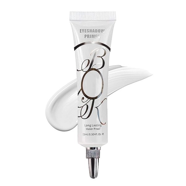 MAEPEOR Matte Eyeshadow Primer 6 Colors Prevent Oily Lids and Creasing Eye Primer Base Long-lasting Waterproof & Smudgeproof Eye Primer Makeup for All Shadows (White)
