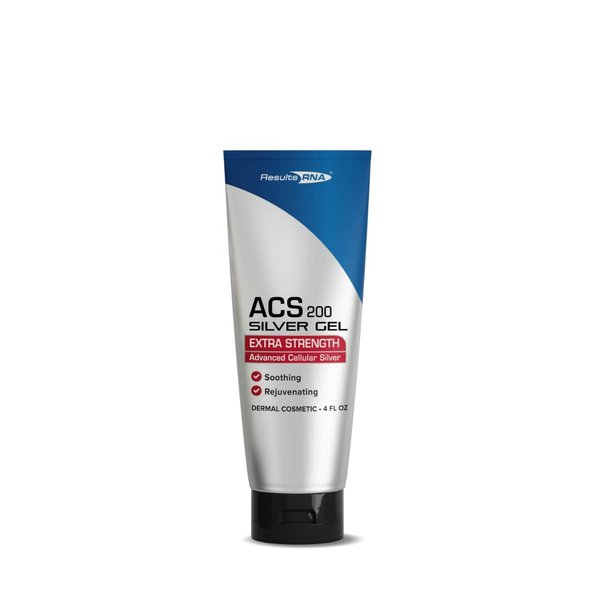 Results RNA - ACS 200 Silver-Glutathione Gel – Advanced Cellular Colloidal Silver Gel for Wound Care & Superior Dermal Healing. Clinically Proven. Recommended by Doctors Worldwide (4 oz)