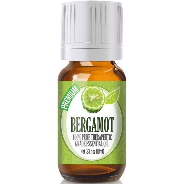 Healing Solutions 10ml Oils - Bergamot Essential Oil - 0.33 Fluid Ounces