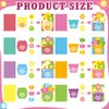 Geyee 16 Sets Mother's Day Greeting Card Kit for Kids Flower Pots Card Making Kit with Ribbon Happy Mother's Day DIY Card Art and Craft Projects Gifts for Kids Classroom Game Home Fun Activities