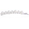 WOIWO 2 PCS Graceful Sweet Metal Pearl Hair Clip Accessories, Ornament Women's Headwear Styling Jewelry