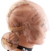 Bella Hair Upgraded Full Lace Wig Cap for Wig Making with Adjustable Straps and Extra Elastic Bands - Medium Size