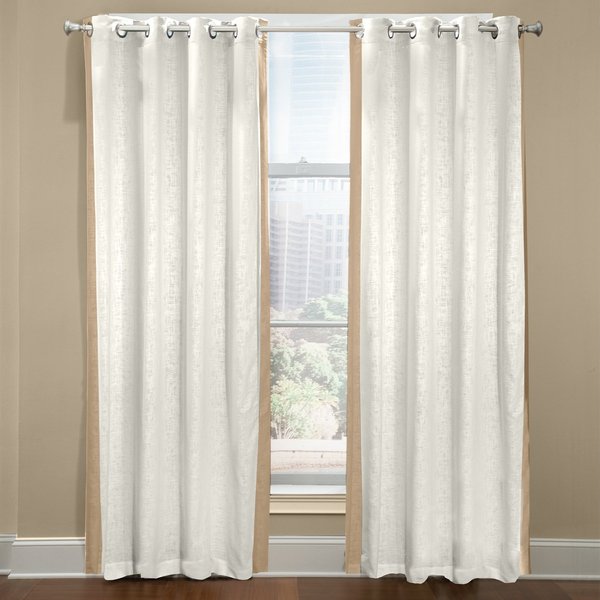 Veratex The Central Park Collection 100% Linen Made in The USA Modern & Elegant Tailored Window Valance, Gray