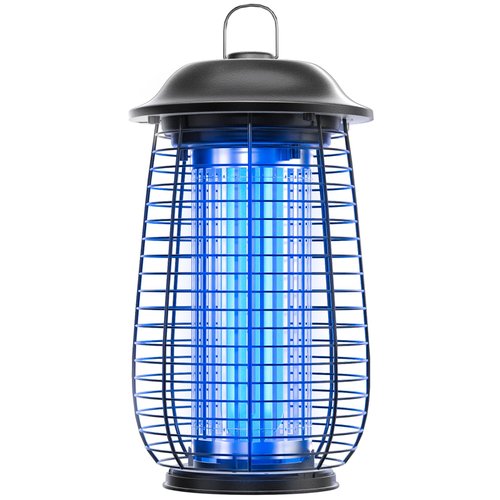 Bug Zapper Indoor & Outdoor, 4200V Electric Mosquito Zapper, 10 Years Lifespan, 6.5ft Power Cord, Waterproof, Fly Trap Mosquito Trap, Fly Killer Fly Zapper for Home, Patio, Kitchen, Backyard, Camping