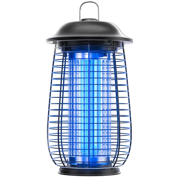 Bug Zapper Indoor & Outdoor, 4200V Electric Mosquito Zapper, 10 Years Lifespan, 6.5ft Power Cord, Waterproof, Fly Trap Mosquito Trap, Fly Killer Fly Zapper for Home, Patio, Kitchen, Backyard, Camping
