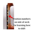 Fantastic Finger Guide for Violins | Stringed Musical Instruments | Fingerboard and Fretboard Stickers for Learning All Notes | Kids/Adult Beginner Violin Finger Guide | Play or Fiddle, 3/4-Size