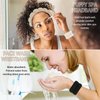 WHAVEL 6PCS Terry Cloth Spa Headband and Wristband Set, Makeup Headband Puffy Sponge Headband Face Wash Headband Hair Band Wrist Towels for Washing Face Women Girls