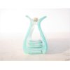 Generic Aqua blue marbled hair claw clip