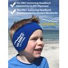 EAR BAND-IT Ultra Swimming Headband with Putty Buddies earplugs - 6 Pair Soft Silicone Premium Ear Plugs - The Best Swim Headband and Earplugs - Doctor Recommended