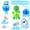 2 Pcs Bath Loofahs Kids Toddler Cute Cartoon Bath Sponges Loofah Bath Pouf Body Scrubber Mesh Loofah Sponges for Children Shower Washing Exfoliating (Animal)