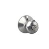 Schlage F40 PLY 625 Plymouth Door Knob, Bed & Bath Privacy Lock, Bright Chrome