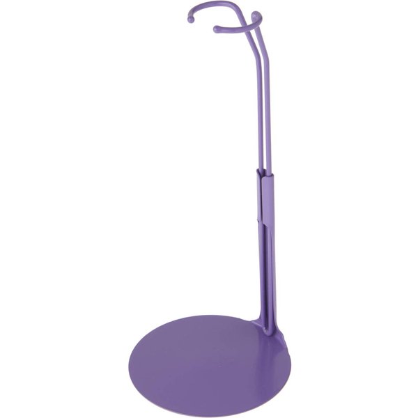 Kaiser Doll Stand 2290, Box of 12 - Purple Pastel Doll Stands for 11" to 12" Small-Waisted Fashion Dolls