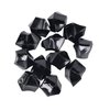 Lyrtrees Pack of 120 Decorative Black Acrylic Crystal Chunks, Fake Ice Rocks, Reusable Acrylic Crushed ice Rocks for Home Décor