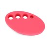 Pinkiou Permanent Makeup Holder Silicone Eyebrow Tattoo Pigment Organizer Ink Cotton Swabs Cup Holders Microblading Supplies (Red)