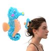 Seahorse Hair Claw Clips for Women, Unique Animal Hair Clips for Thick Hair, Elegant Hair Clips for Thin Hair Women Non Slip, Cute Acetate Ocean Hair Accessories Gifts for Women Girls