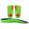 KidSole 3/4 Length Neon Shield Arch Support Insole for kids with foot pronation, flat feet, or any other undiagnosed arch support issues (Big Kids Size US 4-7.5)
