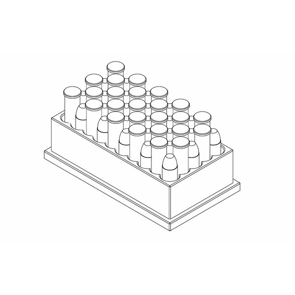 44 Magnum - REPACKBOX® Fast Loading Ammo Tray Holds 50 Rounds – Reusable