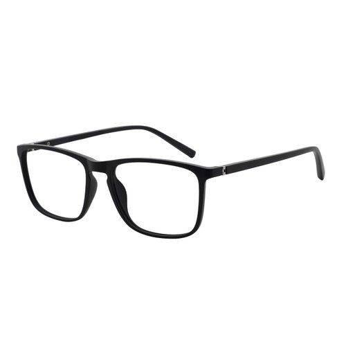 OCCI CHIARI Reading Glasses Men's Rectangle Reader Durable Spring Hinge 1.0 1.25 1.5 1.75 2.0 2.25 2.5 2.75 3.0 3.5(Black 200)