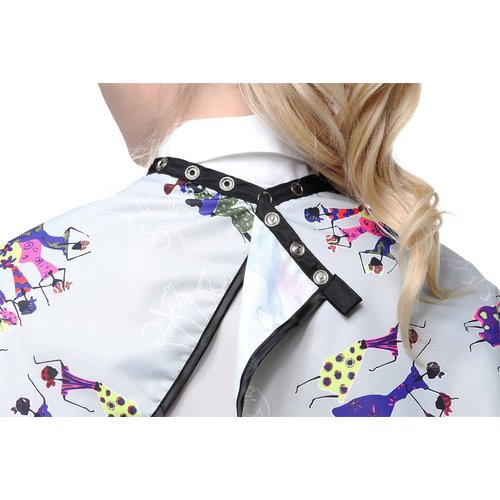 PERFEHAIR Makeup Artist Shortie Comb-Out Cape, Beauty Salon Styling Cape