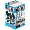 Tightvac Set of 3 - Patented Airtight Container | Multi-use Vacuum Container Works as Smell Proof Containers for Herbs and Dry Goods. Black Caps and Clear Bodies