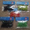 East Rain Tadpole Soft Bait for Fishing Lures(PVC/1.97inch/0.04oz/250pcs of Package/5 Colors) (ERJXSQ01-05-250pcs)