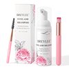 BREYLEE Eyelash Extension Cleanser,Eyelash Extension Shampoo, Eyelash Extension Foam & Brushes Eyelid Cleanser for Makeup Remover Paraben & Sulfate Free for Salon and Home Use