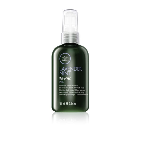 Tea Tree Lavender Mint Moisture Milk, Leave-In Conditioner, For Coarse, Curly + Dry Hair, 3.4 fl. oz.