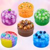 Elover Variety Textured Slime (6 Pack x 3.5oz) Premade DIY Slime Kit Toy with Add-Ins Perfect Birthday Present Party Favors for Kids Ages 8-12