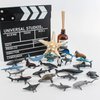 Sea Animal Model Ocean Creatures Playsets 22 PCS Mini Shark Whale Tuna Swordfish Sailfish Sardine Dolphin Manatee Sea Lion Walrus Action Figure Toys Party Gifts for Boys Girls Kids