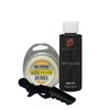 4oz Drip Top Weft Release w/No-Shine Bonding Roll 3/4" X 3 YDS Adhesive Tape & Hair Sectioning Clip Bundle Pack | Wig Glue Tape Adhesive Extensions Tape | Bold Hold Adhesive Remover