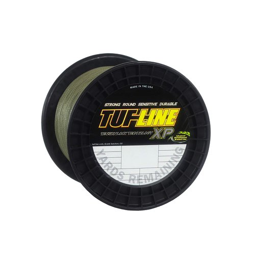 Tuf Line XP 300-Yard Braided Fishing Line (Green, 20-Pound) (XP20300GN)