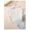 SHENHE Women's Head Scarf Headband Bandana Head Kerchief Elegant Hair Band White Flower Lace One-Size