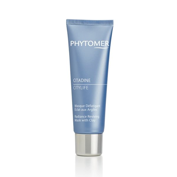 Phytomer Citylife Firming Clay Face Mask | 100% Natural White & Red Clay Face Mask | Renew Healthy Skin | Reduce Pores & Improve Texture of Dull Skin | 50ml