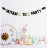 Motion to Party Banner,Graduation Party Decorations For Class of 2024 Law School/Passed the Bar Graduation Party Supplies Gold Black
