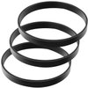 562932001 Vacuum Cleaner Belt, Compatible with Hoover Wind Tunnel Vacuum Cleaner Replacement Vacuum Accessory Suitable for Models 562932001 38528-033 Ah20080 (3 Pack)