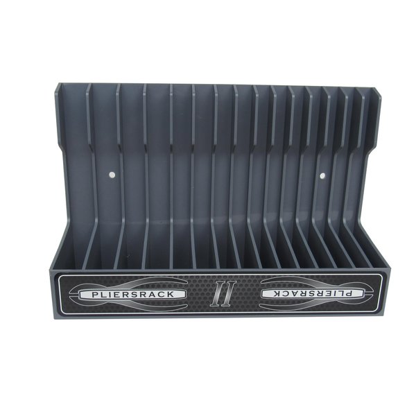 Plyworx Pliersrack PLR15 Plier Organizer - Sturdy Plastic 15 Pliers Holder For Tool Box Organization, Plier Rack Tool Organizers For Toolboxes And Storage
