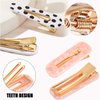 60PCS Alligator Hair Clips Metal Flat Hair Clips Barrette for Resin Molds, Duckbill Hair Clips DIY Accessories for Resin Art Crafts