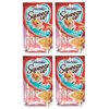 Delectables Squeeze Up Hartz Cat Treats Bundle of 4 Flavor Pouches, 2.0 oz Each (Tuna)