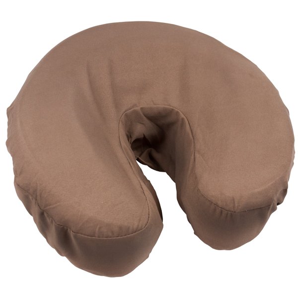Body Linen Tranquility Microfiber Massage Face Rest Covers for Massage Tables and Chairs - Durable, Lightweight and Extra Soft Microfiber Face Cradle Covers - 1 Pack Walnut