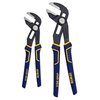 IRWIN VISE-GRIP GrooveLock Pliers Set, Straight Jaw, 2-Piece (1802532)