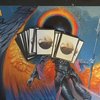 MTG Sleeves 50 MTG Standard Card Sleeves Deck Protector - Ying Yang Wolves