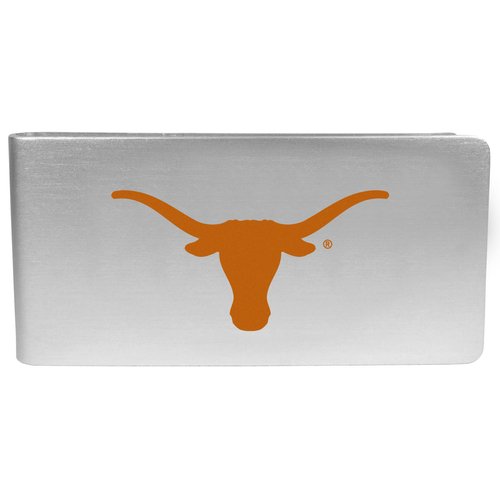 NCAA Siskiyou Sports Fan Shop Texas Longhorns Logo Money Clip Small Team Color