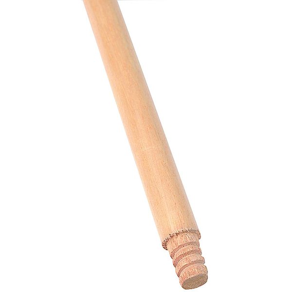 Harper Brush 90060H 60" x 15/16" Threaded Wood Pushbroom Handle