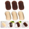 minkissy 12Pcs Hair Base Sponge Volume Inserts Hair Comb Volume Bump It Up Bases Hair Bump Up Clips Hair Sponge for Updo Volume Insert