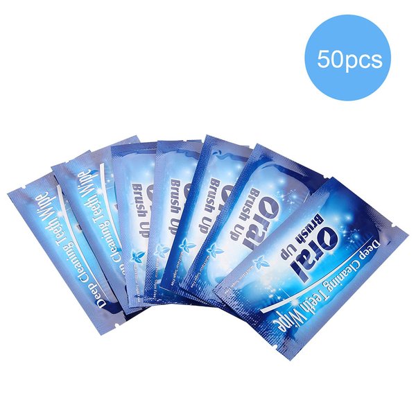 50Pcs Wipes Dental Clean Teeth Wipe Cloth Tooth Cleansing Tool For Oral Deep Cleaning Tooth Wipes Adults Fluoride,Oral Brush Up Teeth Wipes,Tooth Wipes,Teeth Wipes For Adults,Wipes