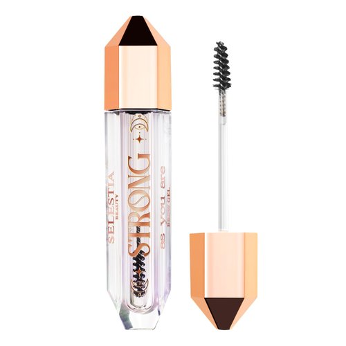 SELESTIA BEAUTY Clear Eyebrow Gel Strong As You Are - Long-Lasting Brow Gel for Styling and Sculpting - Shaping and Defining Effect - 0.095 Fl Oz