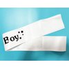 Generic Birthday Boy Sash White, Black Foil Letter Birthday Sash for Men Funny Birthday Party Favors for 10th 11th 13th 15th 16th 18th Bday Sash Gift Decorations (White Black)